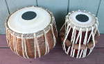 A tabla dayan and tabla bayan newly repaired.
