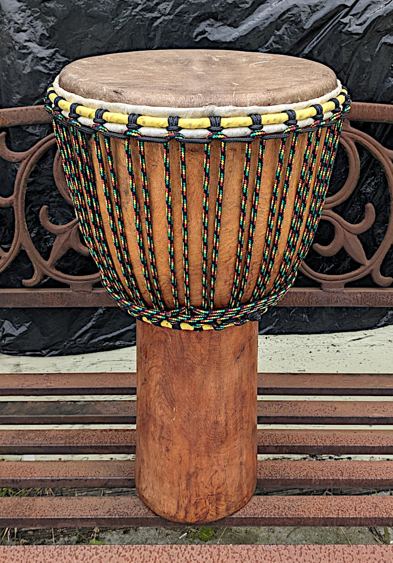 African Hardwood Djembe African Hardwood Djembe