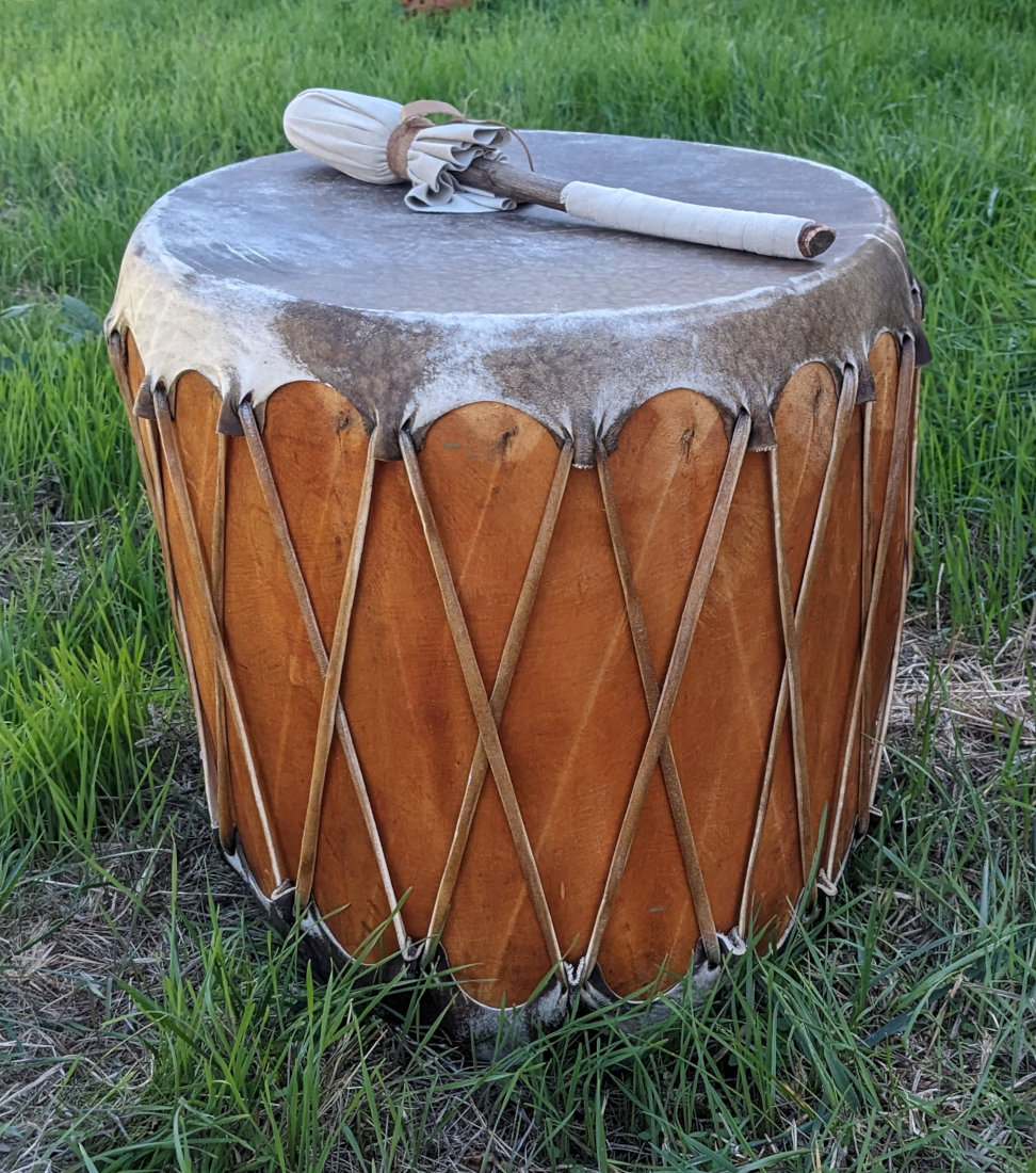 Taos Pueblo Powow Log Drum Taos Pueblo Powow Log Drum